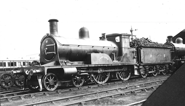 main 3.5" 4-4-0 Highland Railway Loch Class 131 Loch Shin live steam loco for sale. Dubs & Co. David Jones.