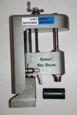 main view myford rodney mini miller milling ml10 diamond speed 10 for sale