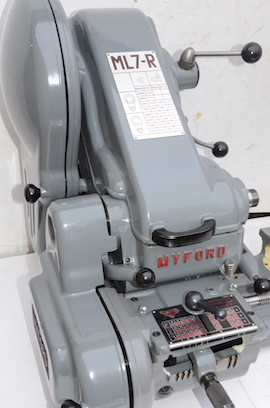 cover view Myford ML7R B gearbox lathe for sale KR136994