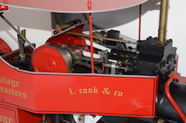 flywheel Pride Of Penrhyn live steam Lorry wagon 1/5th 2.4" scale for sale.