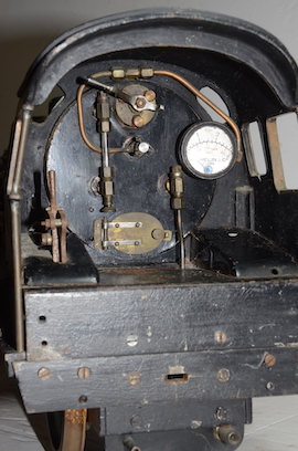 backhead view Vintage vintage 3.5" live steam loco locomotive  LBSC Roedean Schools 4-4-0 for sale