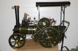left 4" Ruston Proctor traction engine live steam for sale