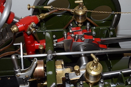 eccentric 4" Ruston Proctor traction engine live steam for sale