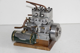 Seagull Edgar IC petrol engine by Westbury twin cylinder 4 stroke for sale