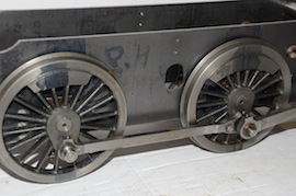 wheels view 3.5 live steam loco locomotive  tank stanier martin evans for sale