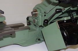 cover Myford Super 7B lathe with gearbox, power cross feed, & Induction Hardened bedways, for sale