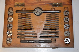 BA Tap Sets BA Tap Set 0BA To 10BA - Complete Sizes For Model Engineers, Lathe Work & Precision Tools BA Tap And Die Set - Foto 2