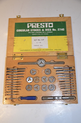 main view Lall Tap & Die set BSW for sale