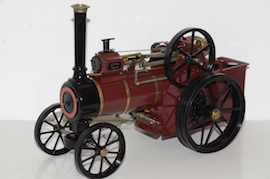end Accucraft Maxitrak 3/4" Allchin live steam traction engine for sale