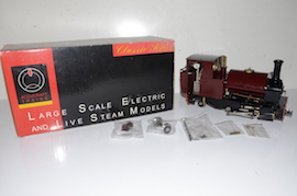 Main Accucraft Excelsior live steam 0-4-2 ST saddle tank loco 32mm 45mm Gauge 1 garden railway for sale