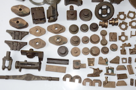 parts2 1.5" Allchin live steam traction engine Castings & boiler kit for sale W.J. Hughes Reeves.