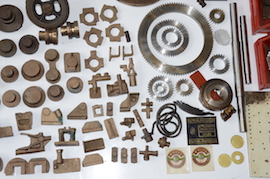 gears 1.5" Allchin live steam traction engine Castings & boiler kit for sale W.J. Hughes Reeves.