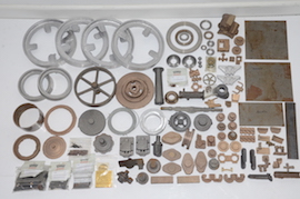 1.5" Allchin live steam traction engine Castings & boiler kit for sale W.J. Hughes Reeves.