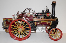 right 1.5" Royal Chester Allchin live steam traction engine for sale