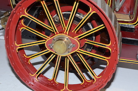 wheel 1.5" Royal Chester Allchin live steam traction engine for sale