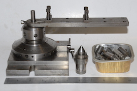 main view ball turning & rotating collet for lathe or milling for sale