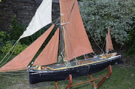 Thames Sailing Barge model radio control for sale