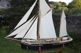 Thames Sailing Barge model radio control for sale