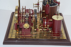 cylinder veiw John Hemmens Beverley live steam plant Number 4 for sale Maxwell