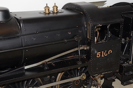 side 5" LMS Black 5 4-6-0 live steam loco for sale