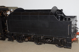 side tender 5" LMS Black 5 4-6-0 live steam loco for sale