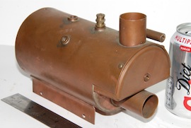 main view Treetower boat launch engine boiler live steam for sale