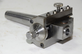 end view George Thomas boring head 2mt milling machine for sale