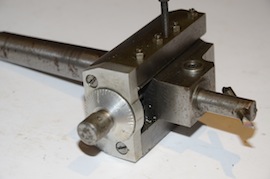 side view George Thomas adjustable 2mt boring head milling machine for sale