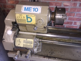 head Boxford ME10 5" lathe for sale Gearbox power cross feed