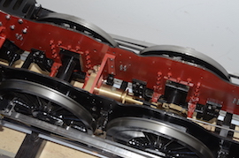 main 5" Britannia live steam 4-6-2 loco kit by Winson Modelworks for sale.