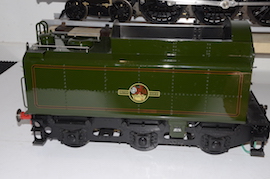 tender2 5" Britannia live steam 4-6-2 loco kit by Winson Modelworks for sale.