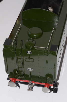 water 5" Britannia live steam 4-6-2 loco kit by Winson Modelworks for sale.