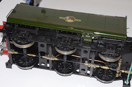 under 5" Britannia live steam 4-6-2 loco kit by Winson Modelworks for sale.