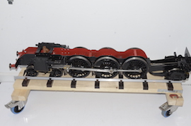 chassis 5" Britannia live steam 4-6-2 loco kit by Winson Modelworks for sale.
