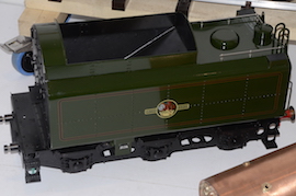 tender 5" Britannia live steam 4-6-2 loco kit by Winson Modelworks for sale.