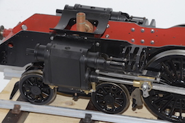 cylinders 5" Britannia live steam 4-6-2 loco kit by Winson Modelworks for sale.