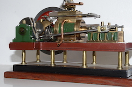 Main Brunell  side rod table live steam engine for sale