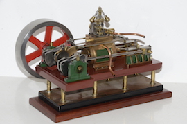 Main Brunell  side rod table live steam engine for sale