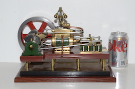 Main Brunell  side rod table live steam engine for sale