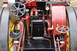 main view 2" Burrell Showmans live steam traction engine for sale