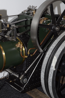 steering 3" Burrell live steam agricultural traction engine plastow for sale 
