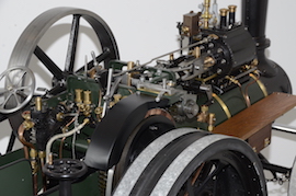 side 3" Burrell live steam agricultural traction engine plastow for sale 