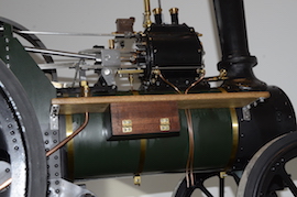 box 3" Burrell live steam agricultural traction engine plastow for sale 