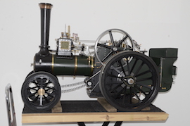left 3" Burrell live steam agricultural traction engine plastow for sale 
