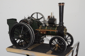 side 3" Burrell live steam agricultural traction engine plastow for sale 