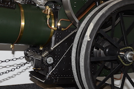 worm 3" Burrell live steam agricultural traction engine plastow for sale 