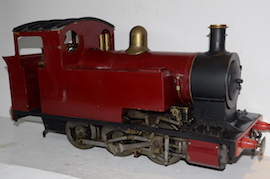 main view 5" Butch live steam tank loco 060 for sale