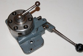 front view myford cross slide capstan 6 station turret for sale