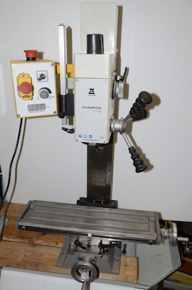 Chester Champion Meteric M16 16 variable speed milling machine for sale