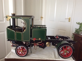 Main view 2" Clayton live steam wagon truck for sale